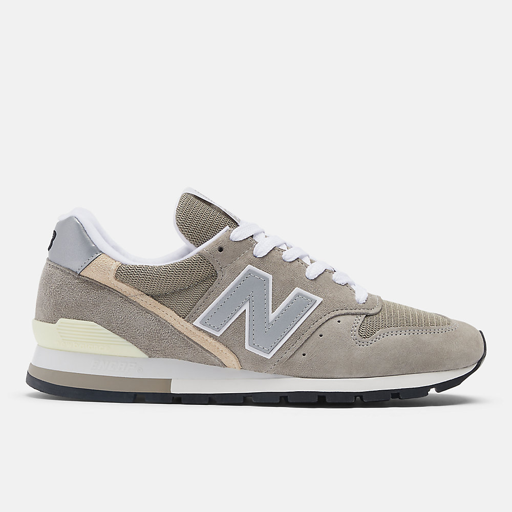 New Balance Made in USA 996 Core Shoes Grey with Silver